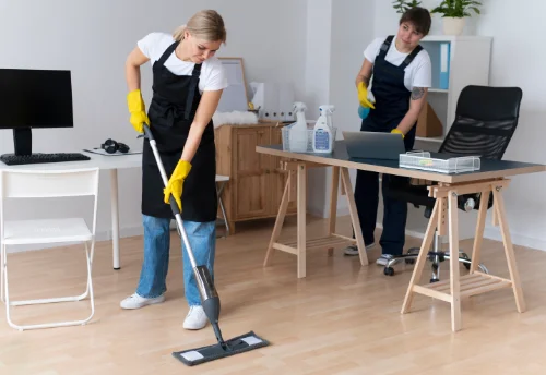 Nettoyage de bureau professionnel à Donnemain-Saint-Mamès